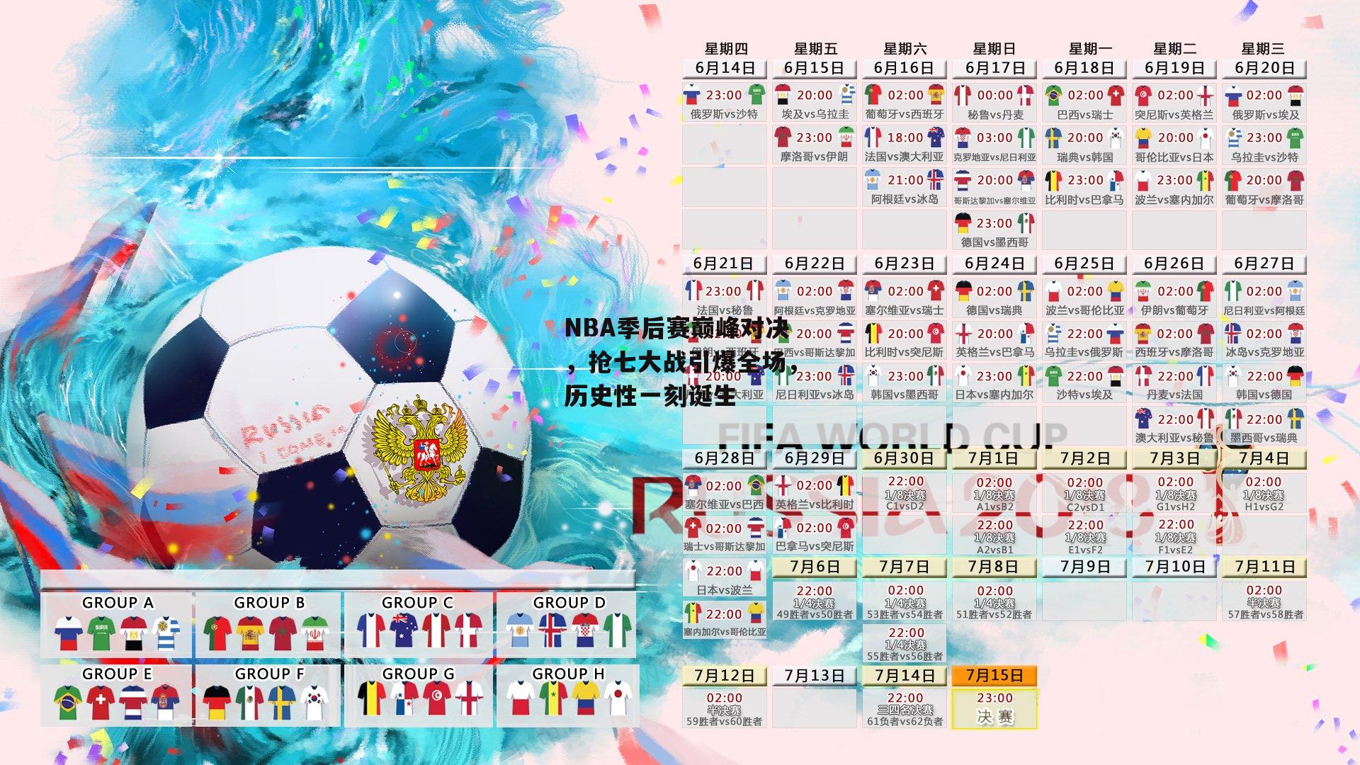 NBA季后赛巅峰对决,抢七大战引爆全场,历史性一刻诞生